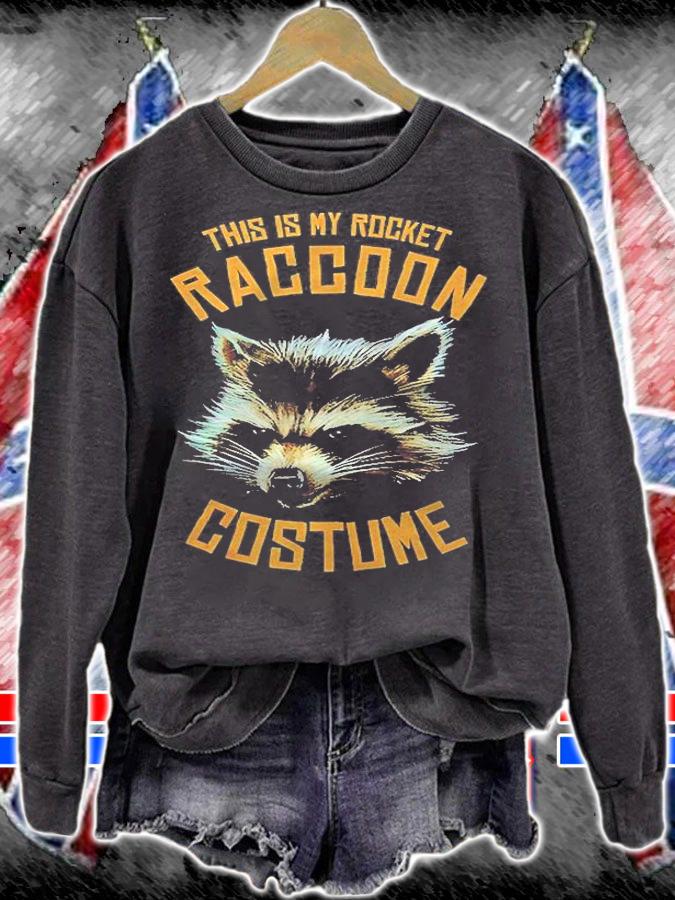 Marvel Guardians Of The Galaxy Rocket Costume Halloween Shirt t-shirt sweatshirt