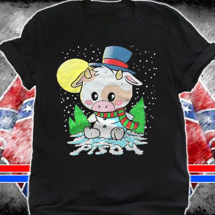 Piso4 Wet Floor Holiday Cooper Snowman T-shirt t-shirt shirt