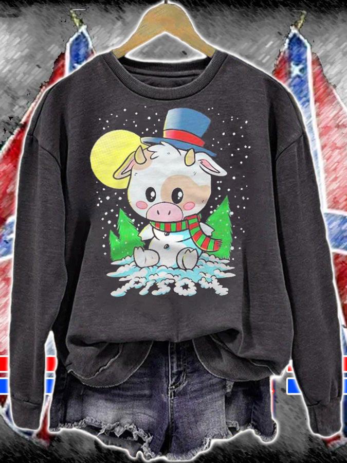Piso4 Wet Floor Holiday Cooper Snowman T-shirt t-shirt sweatshirt
