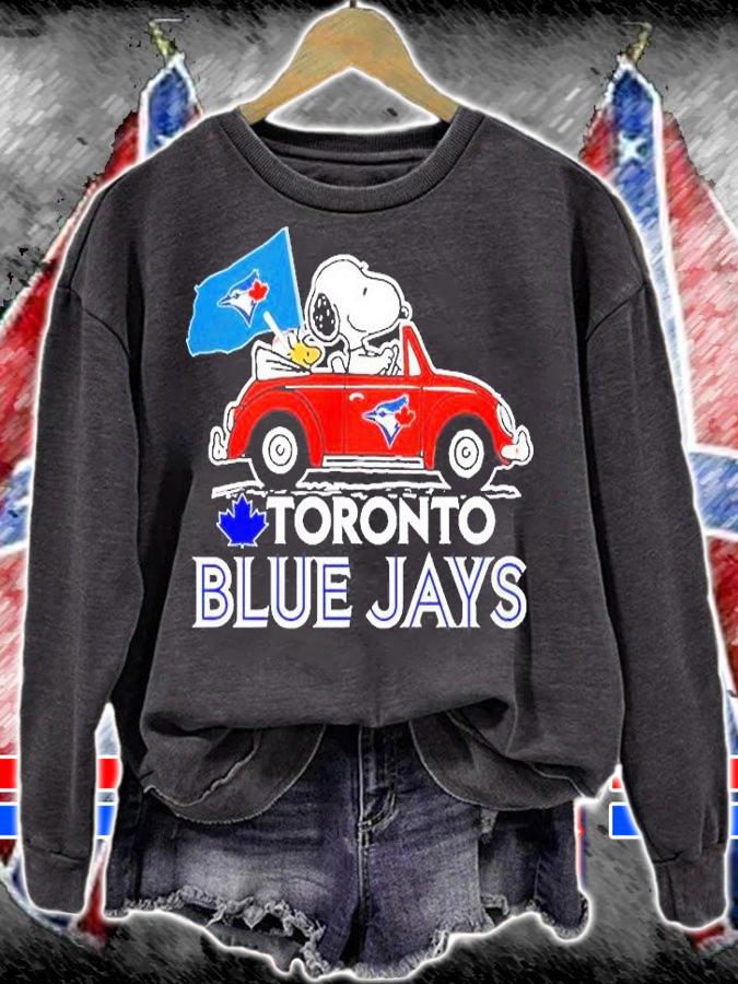 Snoopy and Woodstock Toronto Blue Jays shirt t-shirt