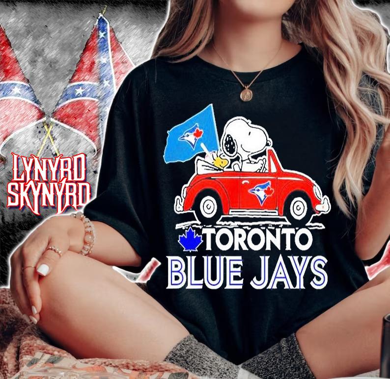 Snoopy and Woodstock Toronto Blue Jays shirt t-shirt