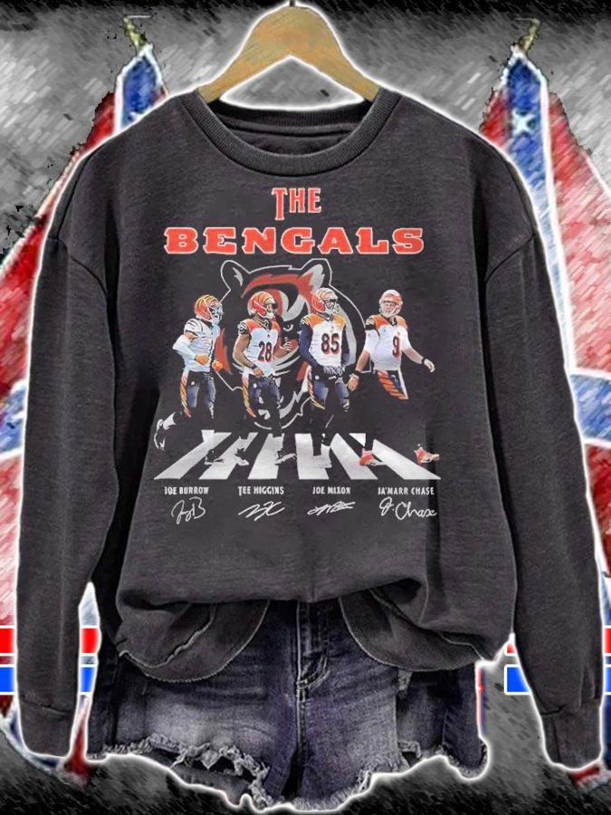 The Cincinnati Bengals Football Team Abbey Road Signatures Shirt t-shirt sweatshirt