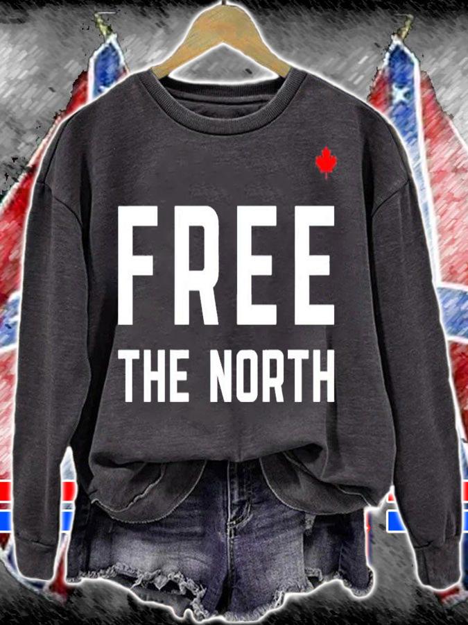 Canada Truckers For Freedom Free The North Shirt t-shirt