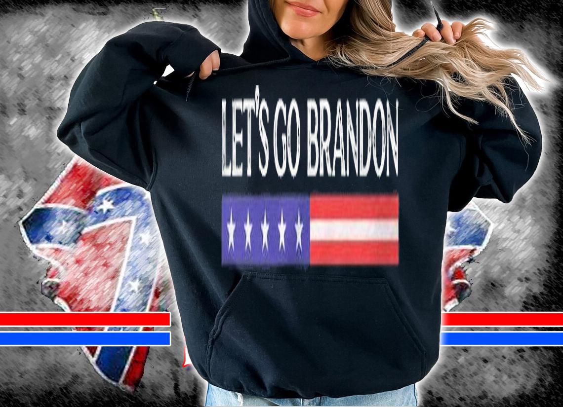 F Joe Biden let's Go Brandon Conservative Anti Liberal US Flag T-shirt t-shirt