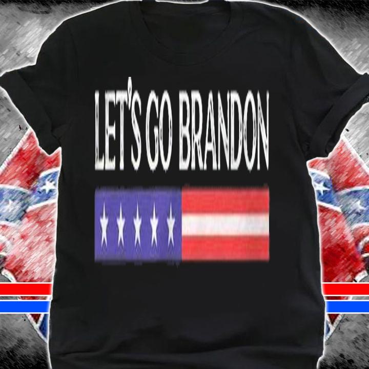 F Joe Biden let's Go Brandon Conservative Anti Liberal US Flag T-shirt t-shirt