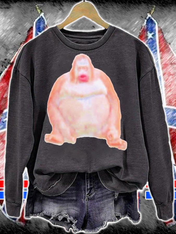 Le Monke Uh Oh Stinky Shirt t-shirt sweatshirt
