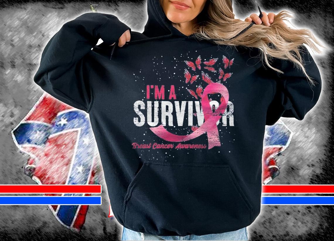Cancer Warrior Pink Ribbon Breast Cancer Awareness Shirt t-shirt