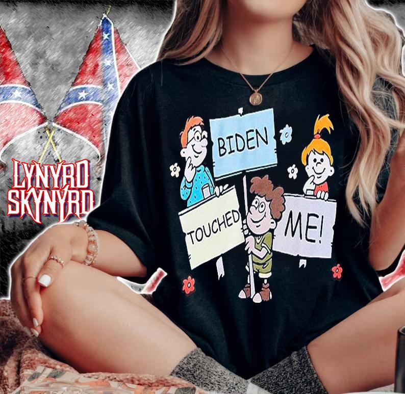 Joe Biden Touched Me Funny Biden 2021 T-Shirt t-shirt woman shirt