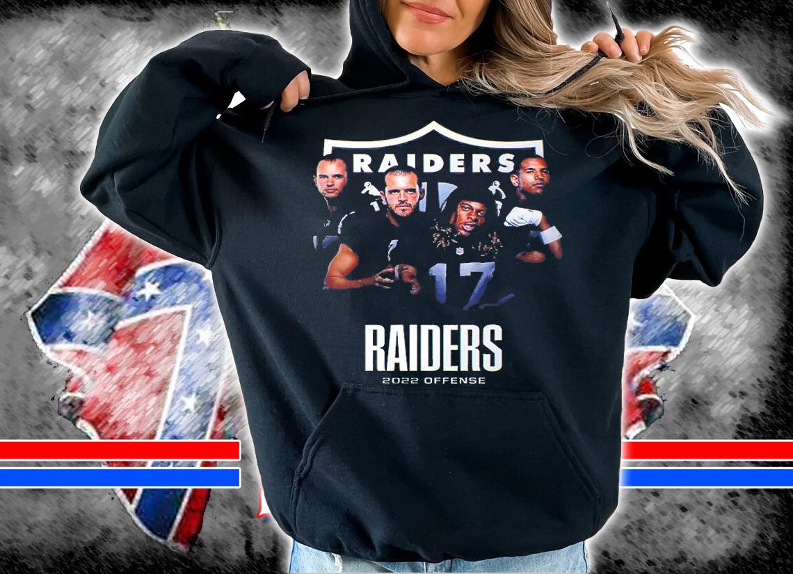 Las Vegas Raiders NFL AFC West 2022 Offenses T-Shirt t-shirt hoodie