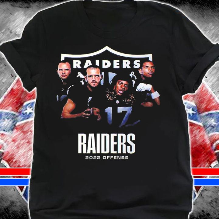 Las Vegas Raiders NFL AFC West 2022 Offenses T-Shirt t-shirt shirt