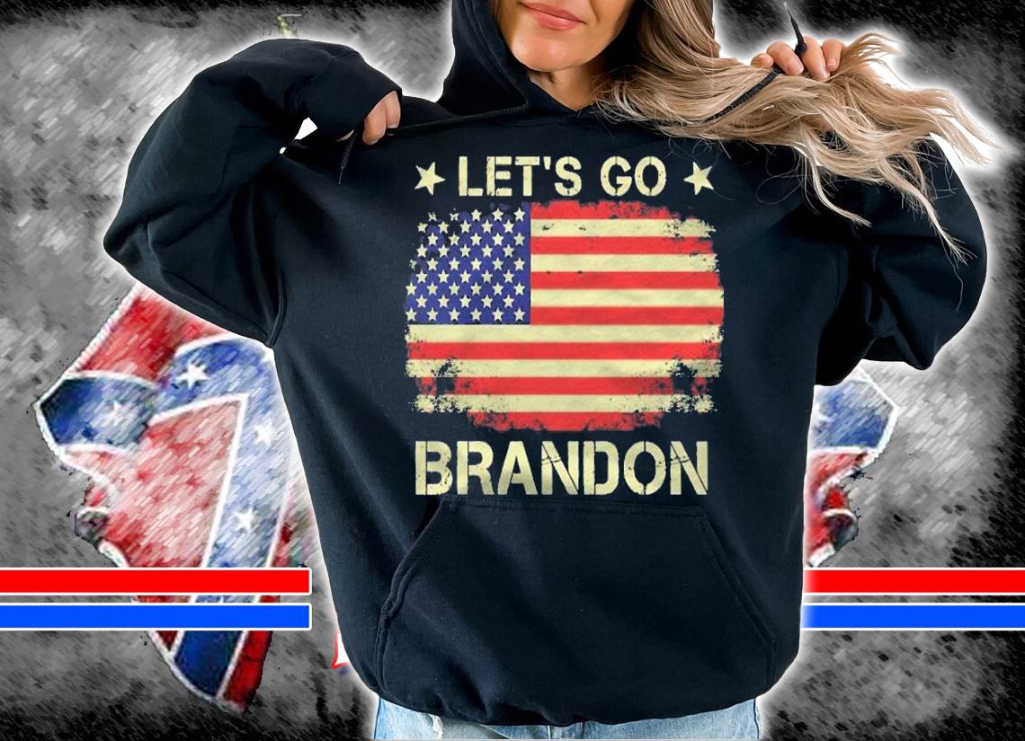 Lets Go Brandon American Flag Lets Go Brandon Shirt t-shirt