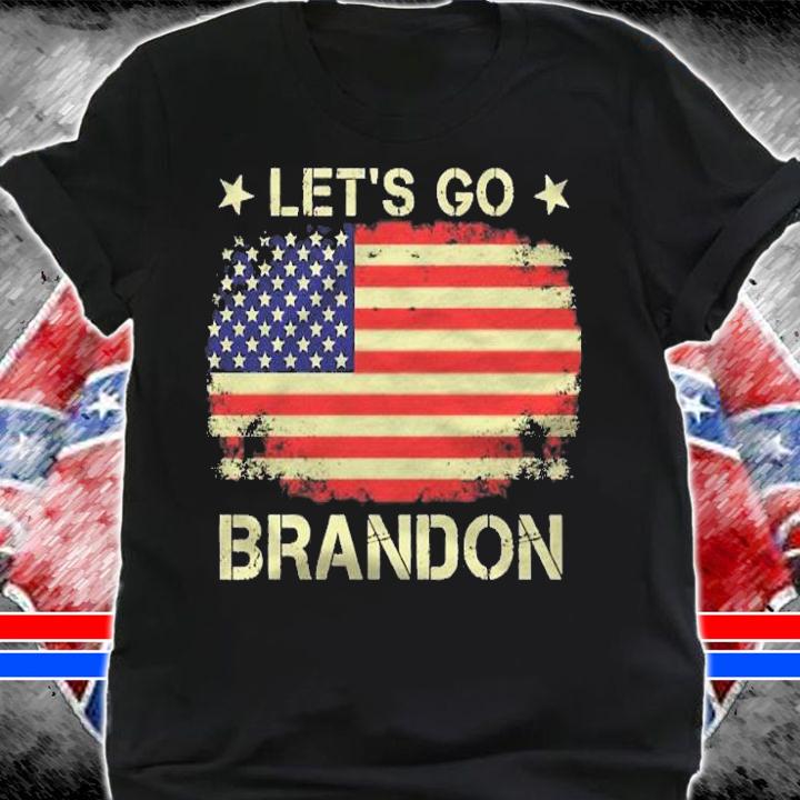 Lets Go Brandon American Flag Lets Go Brandon Shirt t-shirt
