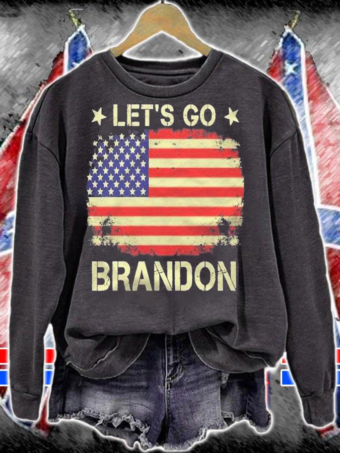 Lets Go Brandon American Flag Lets Go Brandon Shirt t-shirt