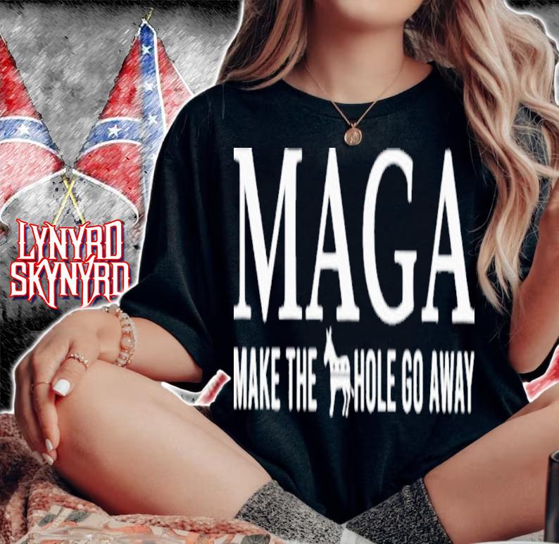 MAGA Make The Hole Go Away Donkey Democrat Shirt t-shirt