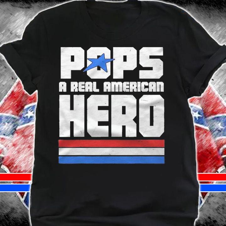 Veteran 365 Pops Real American Hero Tee Fathers Day Gift Men Shirt t-shirt