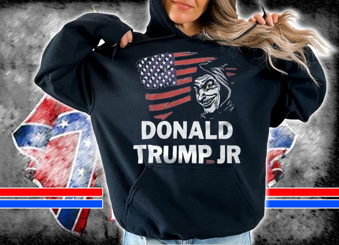Donald Trump Jr 2024 US Flag With Funny T-Shirt t-shirt hoodie