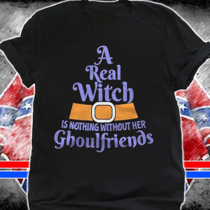 Ghoulfriends Witch Funny Halloween Costume Shirt Fitted Shirt t-shirt shirt