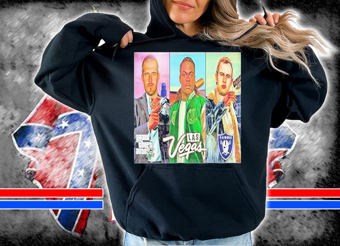 Grand Theft Auto Las Vegas And Raiders T-Shirt t-shirt hoodie