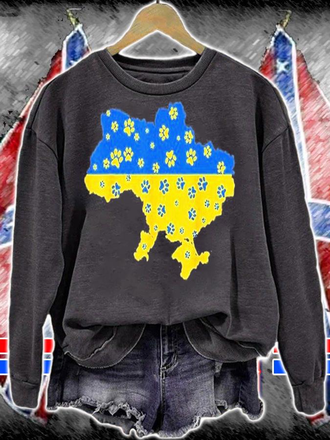 Paw Support Ukraine T-Shirt t-shirt