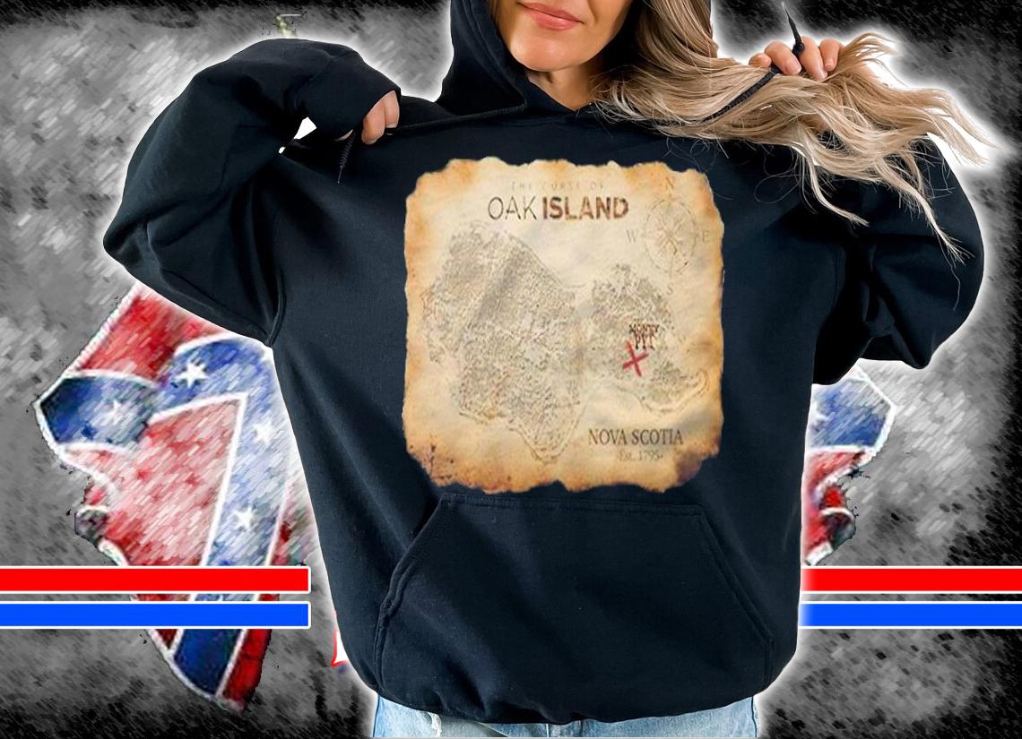 The Curse of Oak Island Nova Scotia est 1795 T-shirt t-shirt hoodie