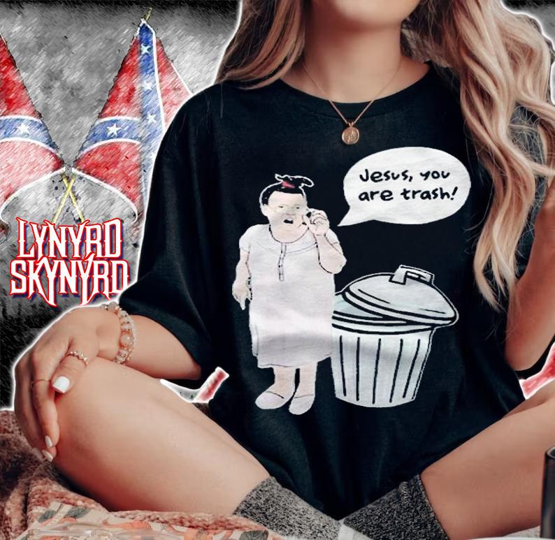 Trailer Trash Tammy Jesus you are trash T-shirt t-shirt woman shirt