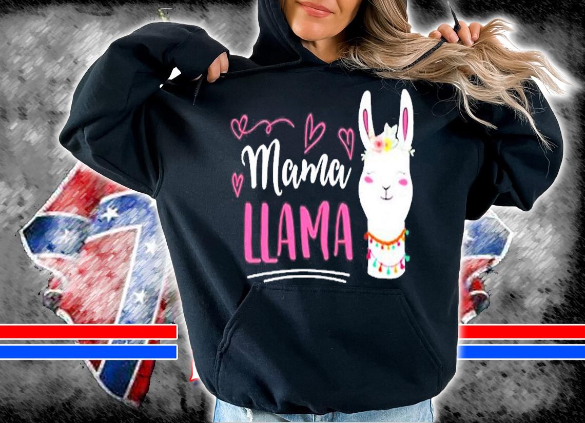 Funny Llama Mama No Drama Llama Pullover T-SHirt t-shirt hoodie
