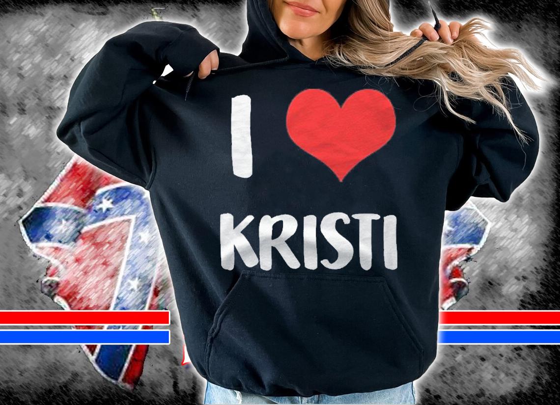 I Love Kristi Personalized Custom Gift Heart shirt t-shirt hoodie