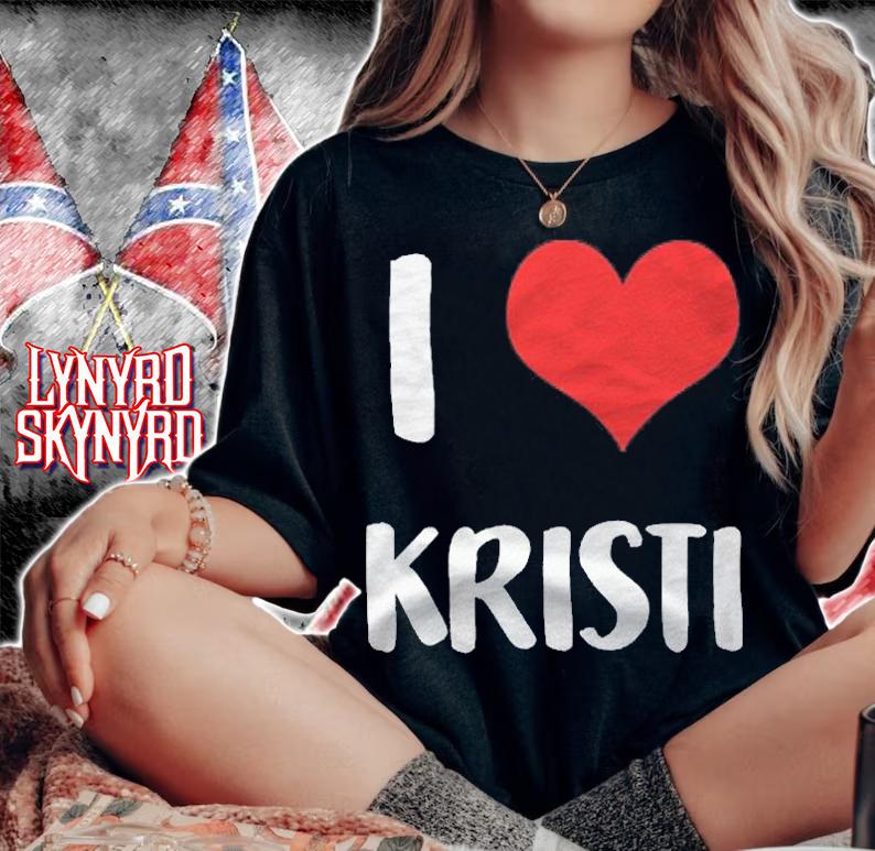 I Love Kristi Personalized Custom Gift Heart shirt t-shirt woman shirt