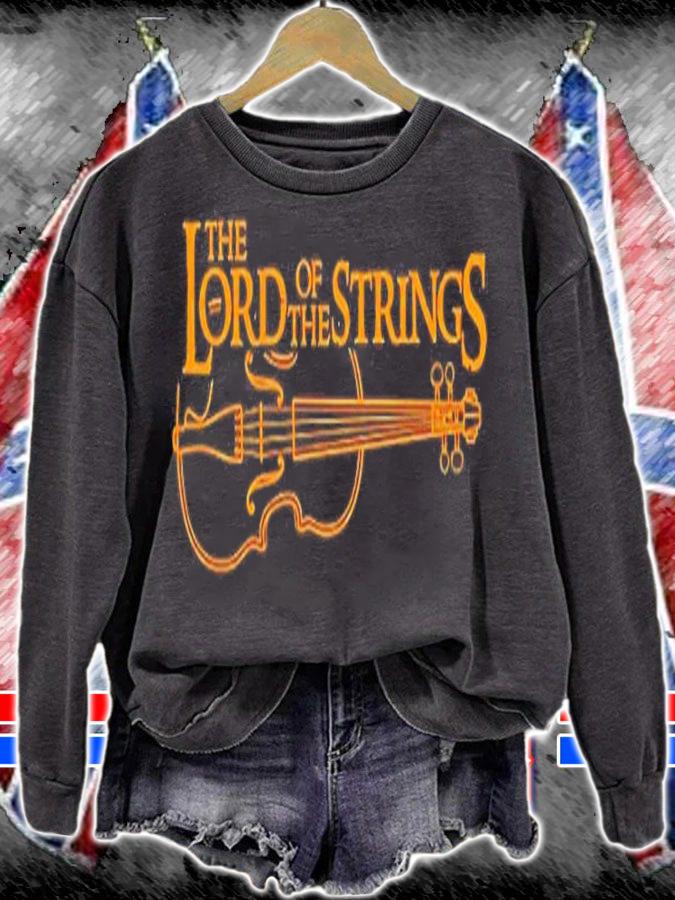 Lord Of The Strings Violin Player Pullover T-Shirt t-shirt