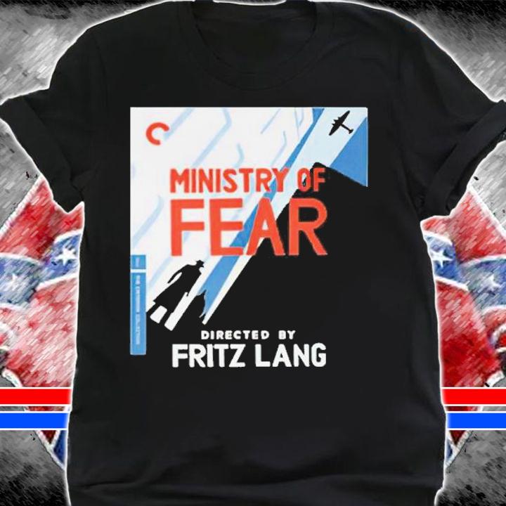 Ministry Of Fear Movie Poster Directed By Fritz Lang Shirt t-shirt shirt