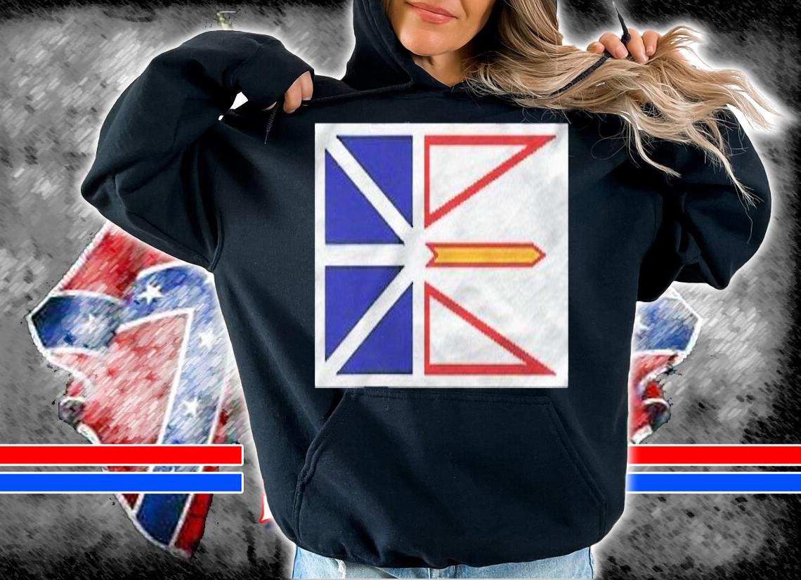Newfoundland Labrador Flag Province Canada Shirt t-shirt
