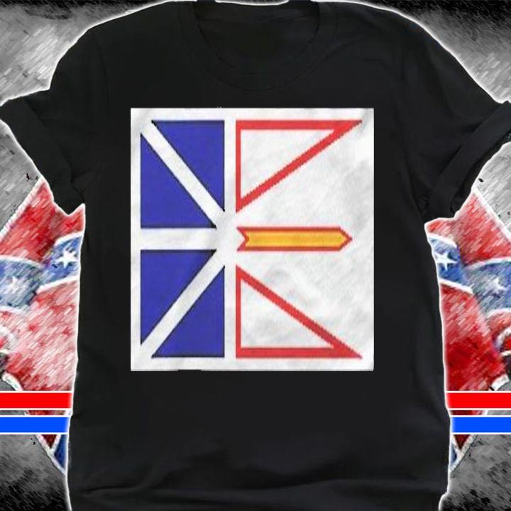 Newfoundland Labrador Flag Province Canada Shirt t-shirt