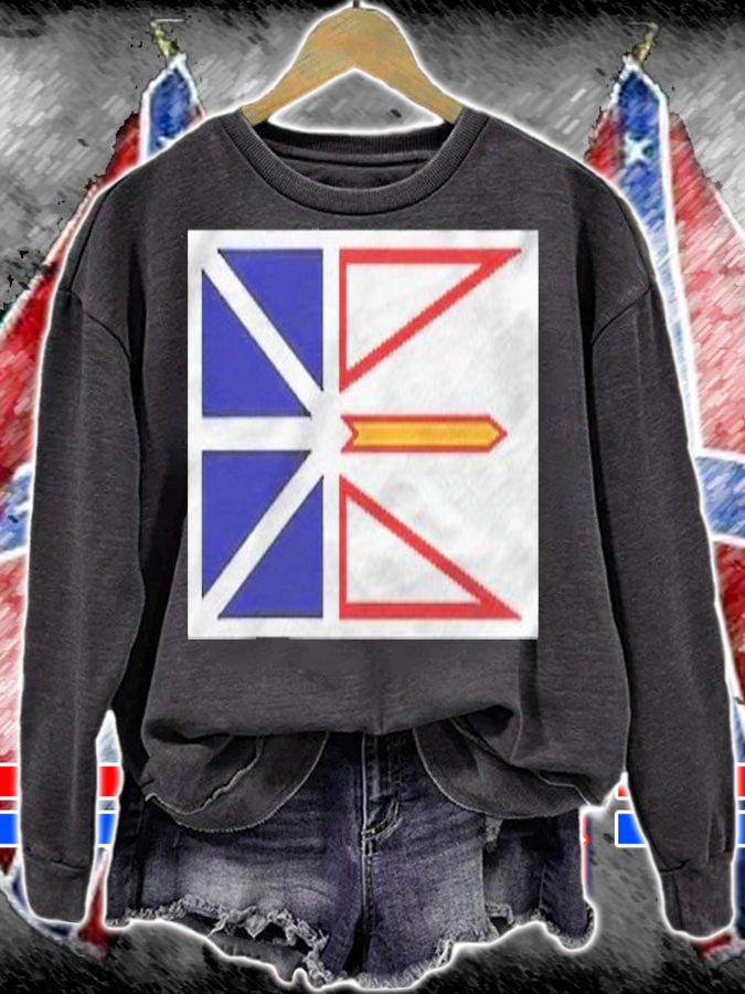 Newfoundland Labrador Flag Province Canada Shirt t-shirt