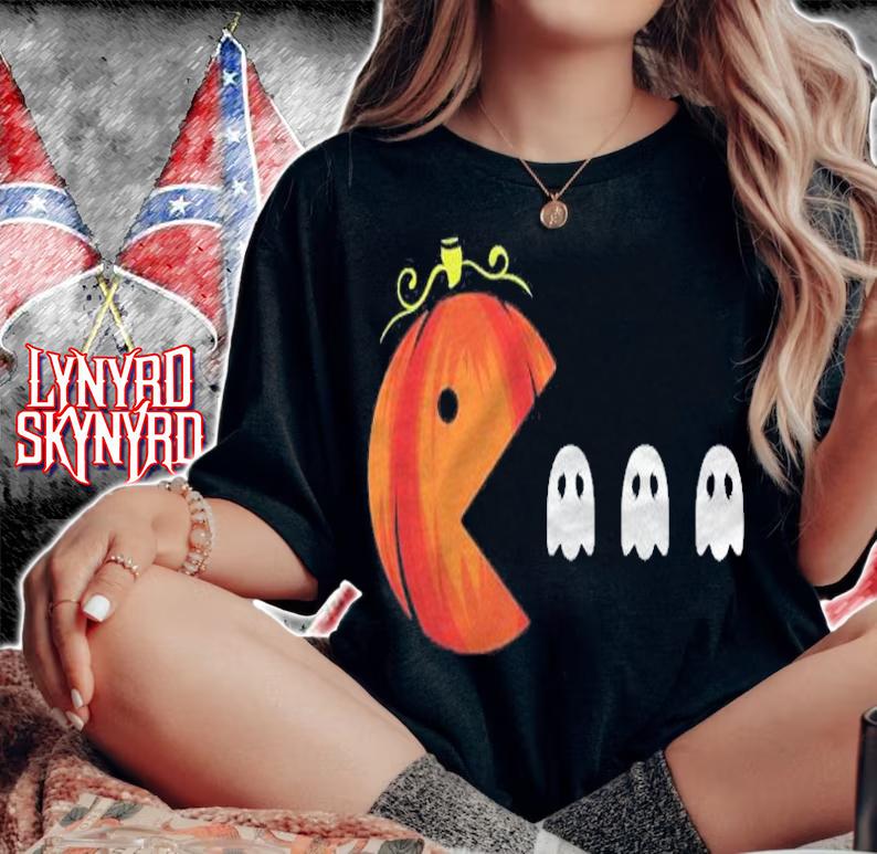 Pumpkin Funny Pumpkin Ghost Halloween Shirt t-shirt woman shirt