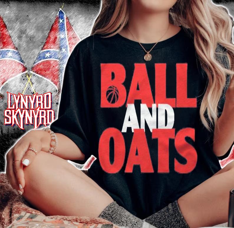 Womens Ball And Oats Basketball T-shirt t-shirt