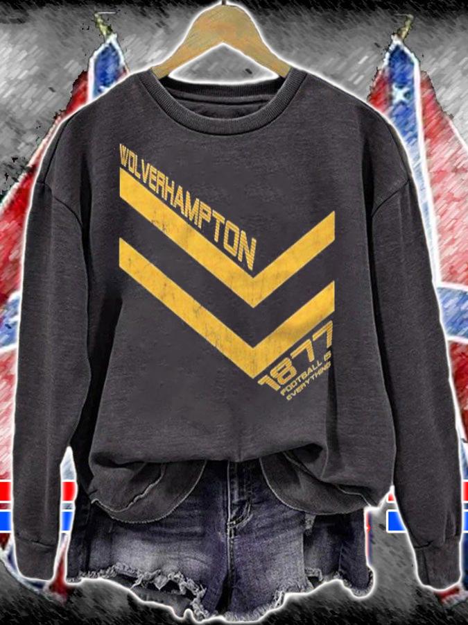 Football Is Everything  Wolverhampton 80S Retro Shirt sweatshirt