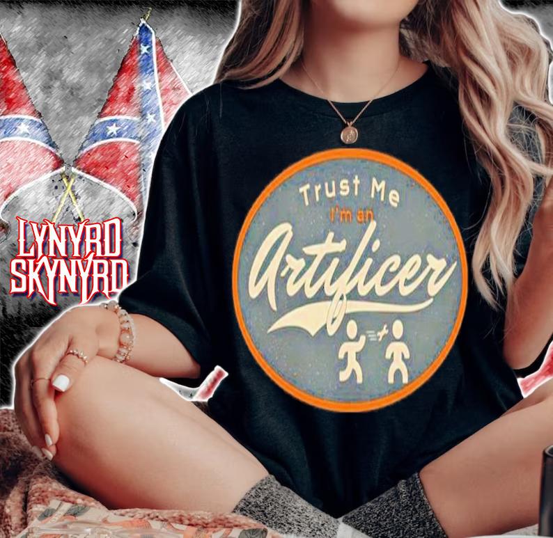 Gemmed Firefly Trust Me I'm An Artificer Service Shirt