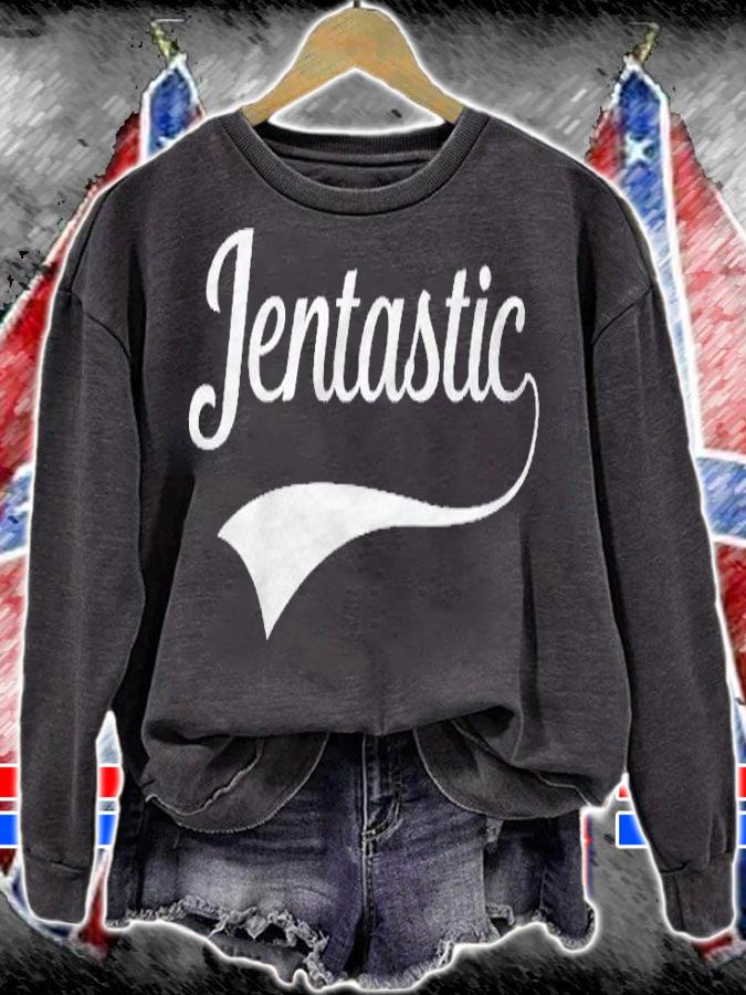Jen Jentastic Jennifer Jenny Jenine Funny Name Fantastic Raglan Baseball Shirt sweatshirt