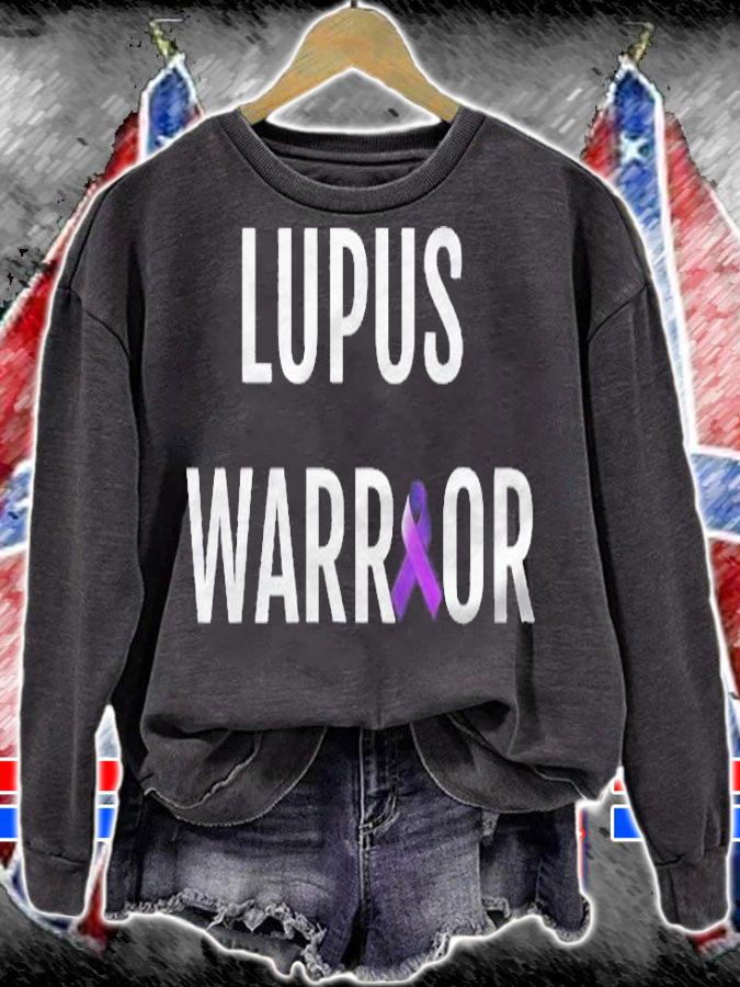 Lupus Warrior Statement Lupus Awareness Shirt sweatshirt