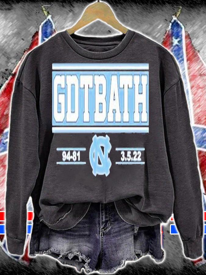 North Carolina Basketball Gdtbath 94-81 T-Shirt