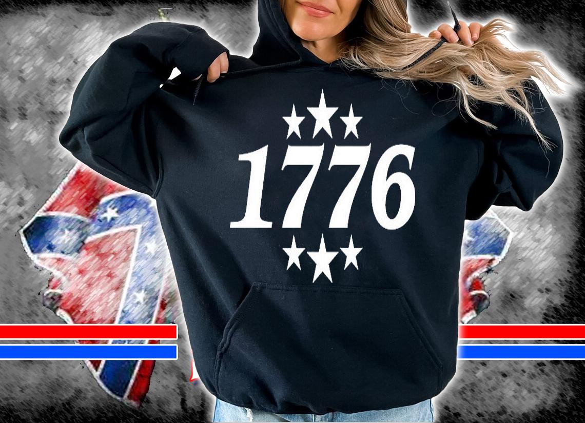 Patriotic 1776 USA 4th of July Stars T-Shirt
