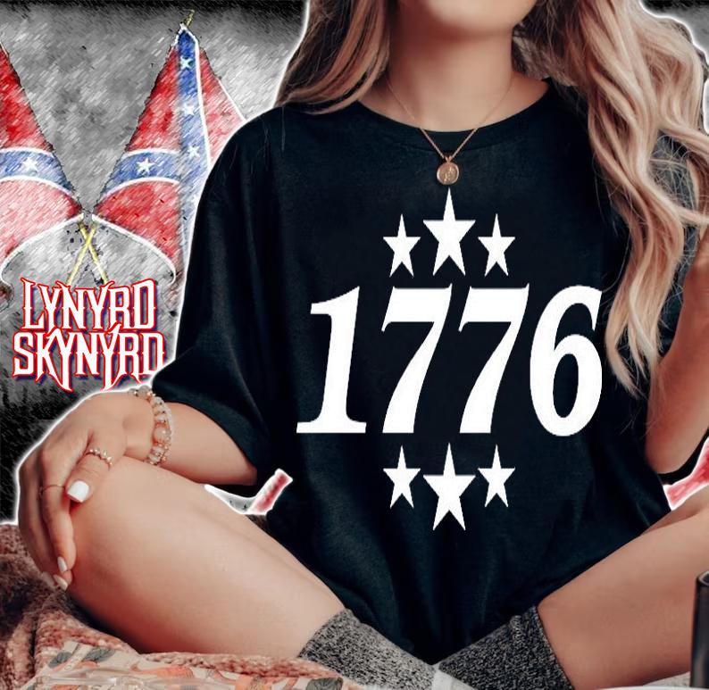 Patriotic 1776 USA 4th of July Stars T-Shirt