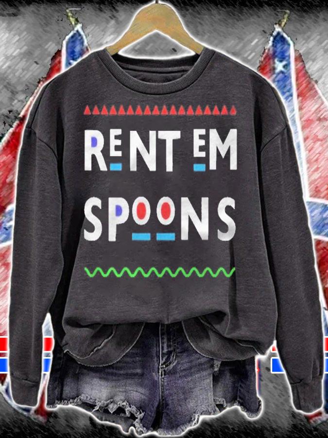 Rent Em Spoons 90S Tv Shirt