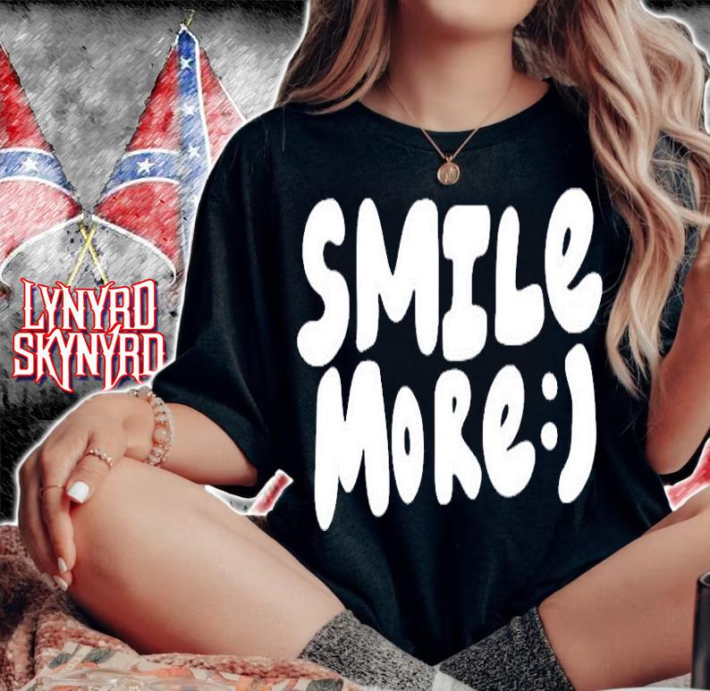 Roman Atwood Smile More T-Shirt woman shirt