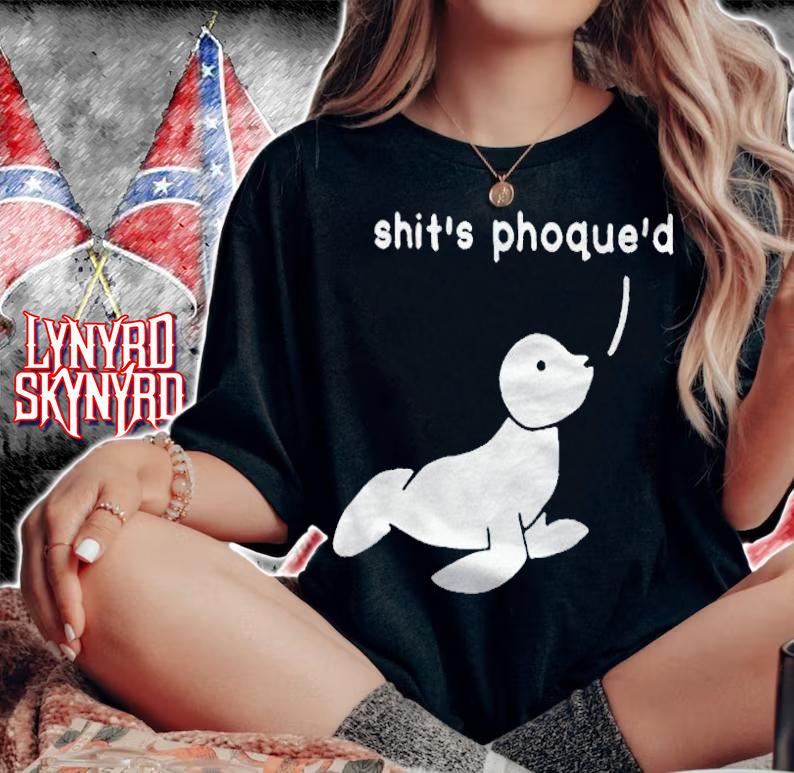 Shit's Phoque'd T-shirt woman shirt