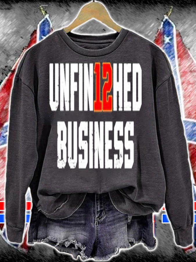 Unfin12hed Business Shirt