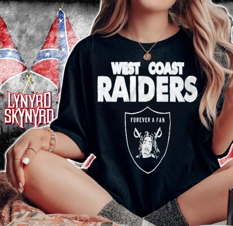 West Coast Raiders forever a fan T-shirt