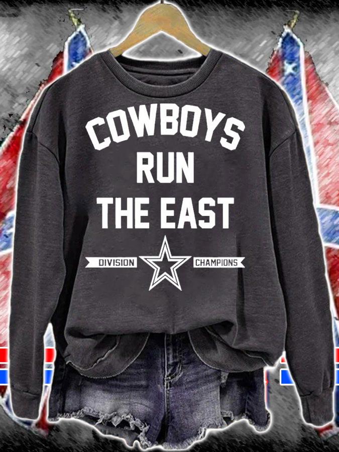 Cowboys Run The East Division Champions Shirt sweatshirt