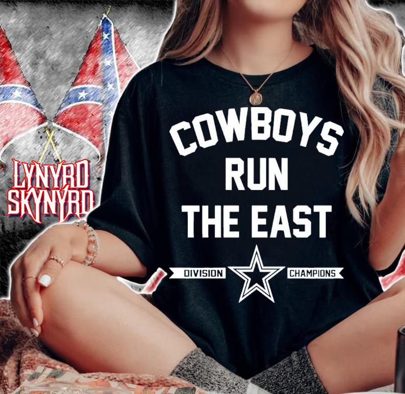 Cowboys Run The East Division Champions Shirt woman shirt