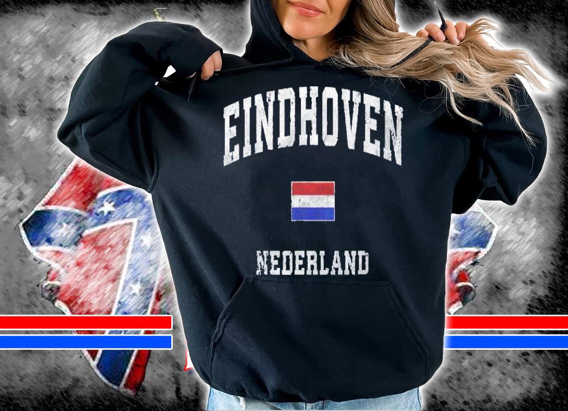 Eindhoven Nederland Vintage Retro Design Shirt hoodie